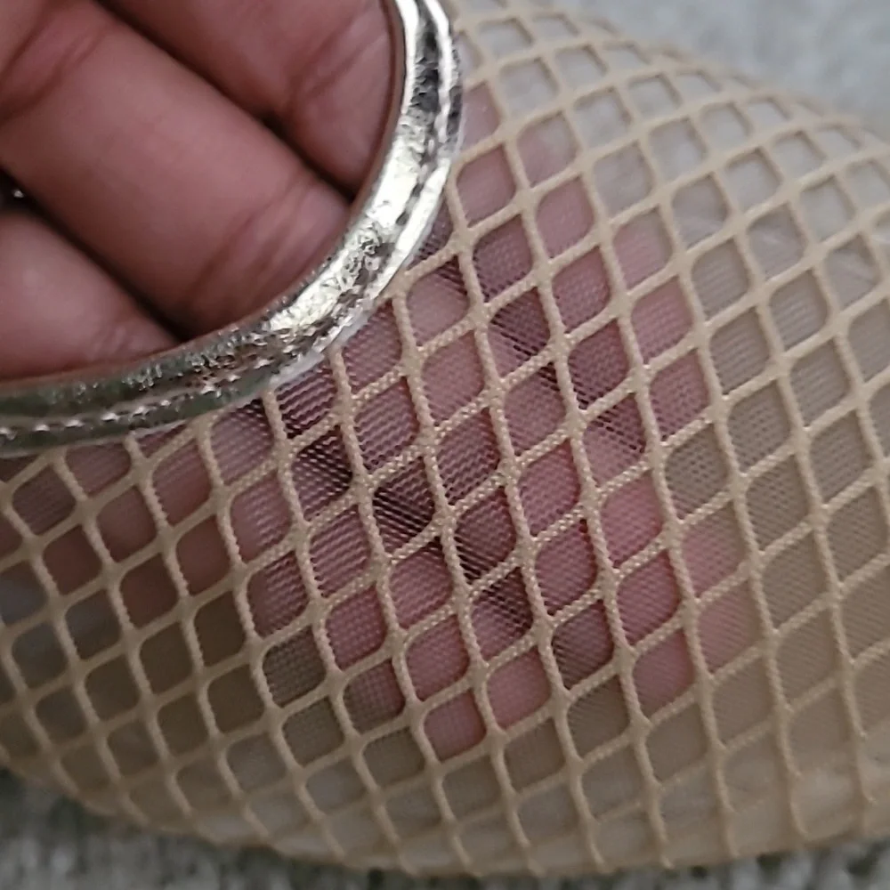 Mesh Mary Jane Flats